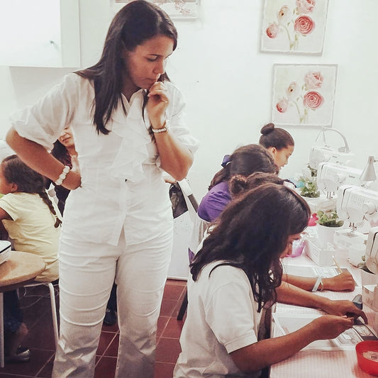 Recordando las primeras clases de costura