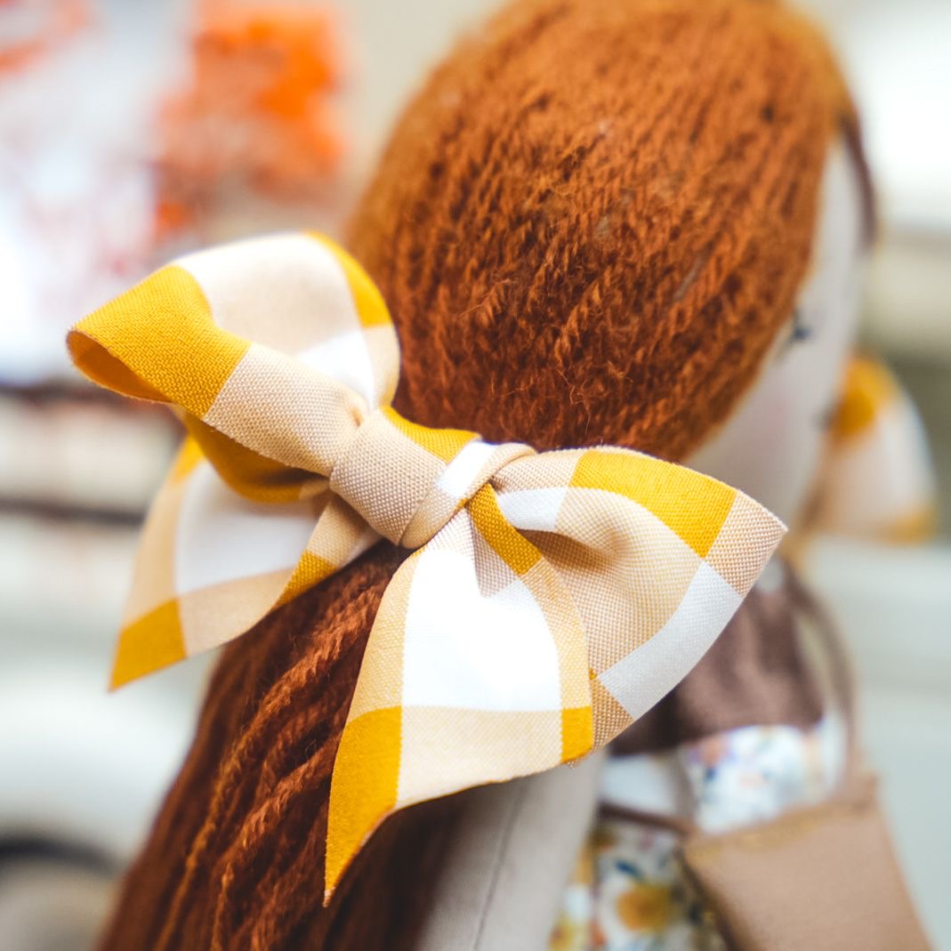 Muñeca Hecha a Mano - Flores
